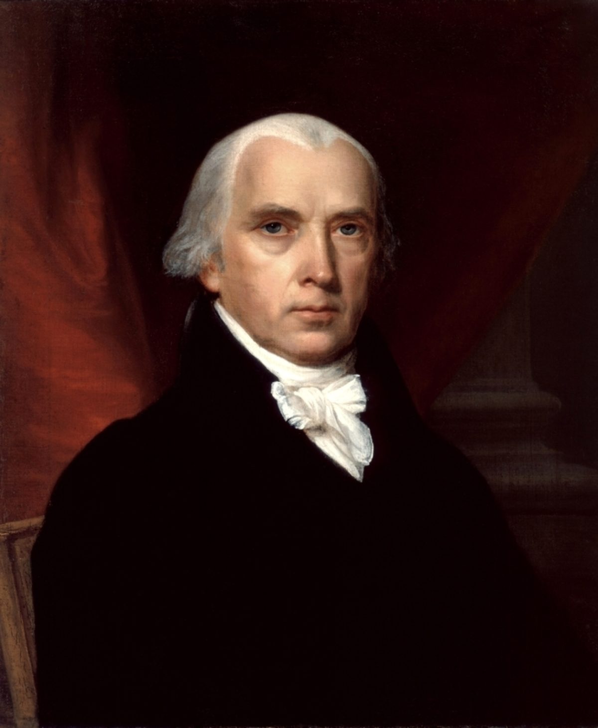 Portrait Of James Madison