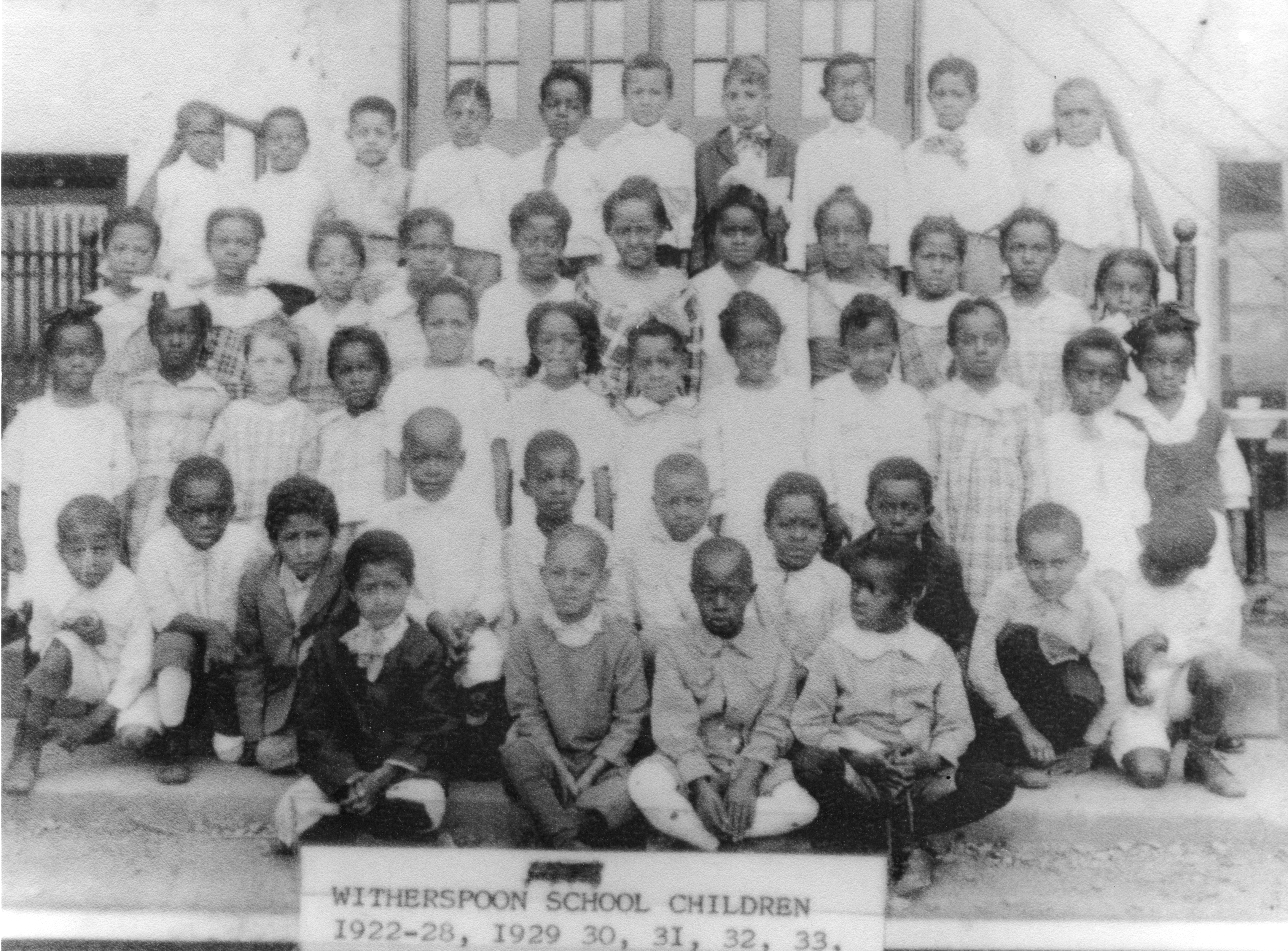 African American Students at the Witherspoon Street School