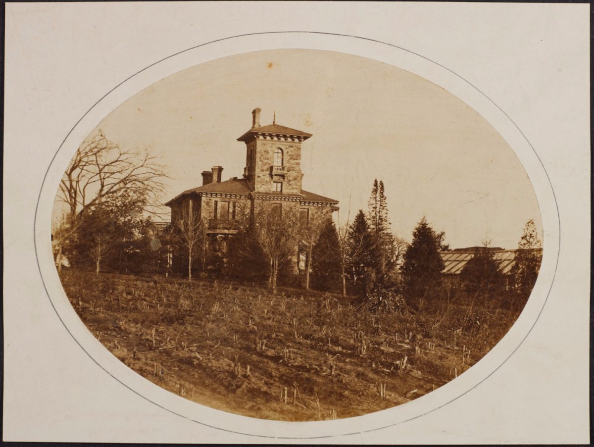 Prospect House in 1863