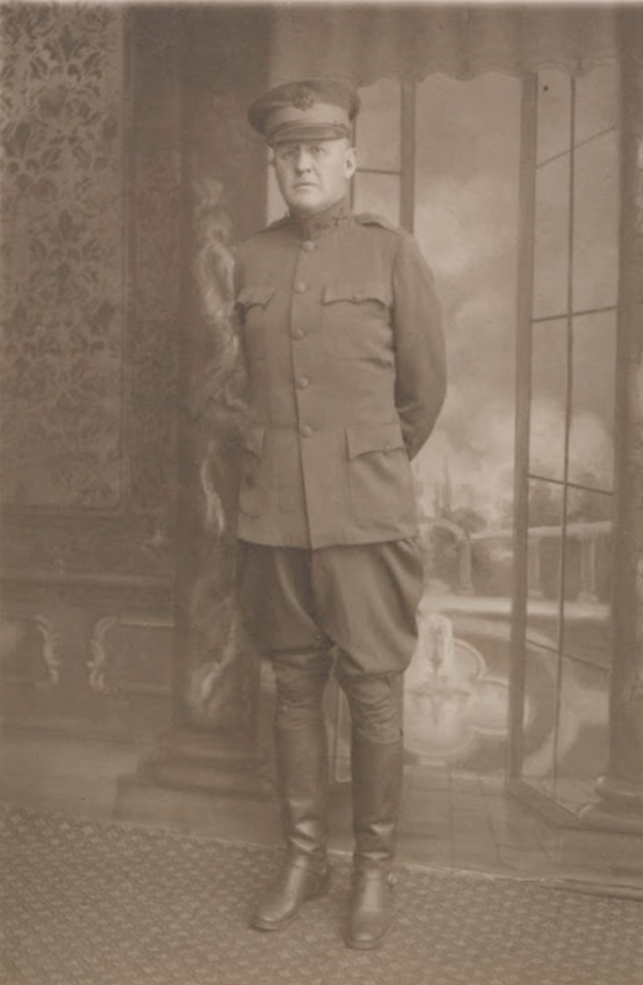 Garrett Cochran in uniform