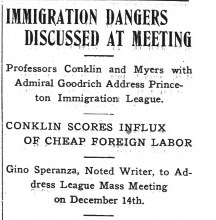 "Immigration Dangers Discussed At Meeting"